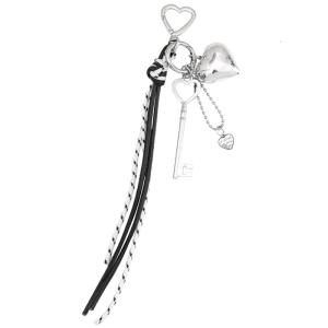 Unique Braided PU Leather Keyring Pendant Stylish Handbag Chain Decoration Multi Color Selection for Trendy Youth