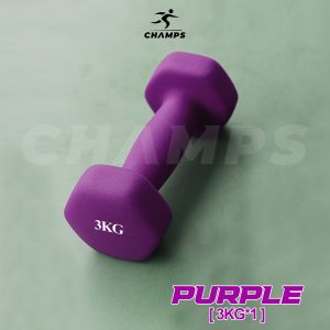 CHAMPS Barbel 2 Kg isi Murah Dumbell 3 Kg Alat Fitness Rumahan Gym Lengkap Alat Gym Rumahan Cewek