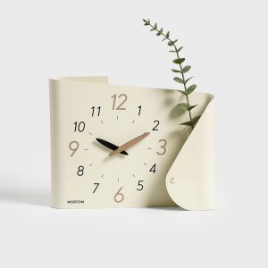 Cabinet Desktop Clocks Vintage Style Clocks Cream Style Home Decor Living Room Entryway Tabletop Ornament TV Cabinet Wine Cabinet Creative Clock Cabinet Desktop Clocks