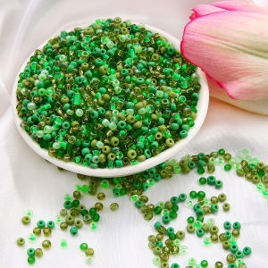 1000Pcs 3Mm Charm แก้วลูกปัดกำไล DIY สร้อยคอผสมสี Spacer ลูกปัดสำหรับเครื่องประดับทำเครื่องเพชร