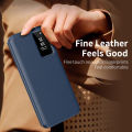 Samsung Galaxy S25/S25 Plus/S25 Ultra/S24 Plus/S24 Ultra Case,Smart Window Case with Card Slot. 