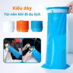 Túi Nôn Du Lịch Gấp Gọn Tiết Kiệm Không Gian Dùng Khẩn Cấp Khi Đi Đường