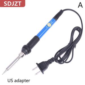 [COD] SDJZT หัวแร้งบัดกรีไฟฟ้าปรับอุณหภูมิได้ V 60W 80W เครื่องมือซ่อมแซมหัวเชื่อมโลหะด้วยความร้อน