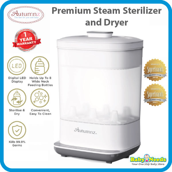 Autumnz Premium Electric Baby Bottle Steriliser Dryer Lazada