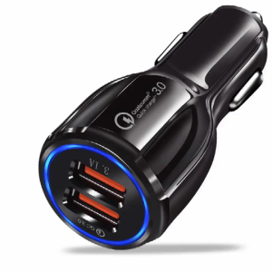 Car USB Charger Quick Charge 3.0 2.0 Mobile Phone Charger 2 Port USB Fast Car Charger