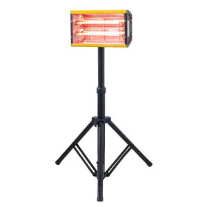 2000W Infrared Paint Curing Lamp Short Wave Infrared With Telescopic Tripod Stand