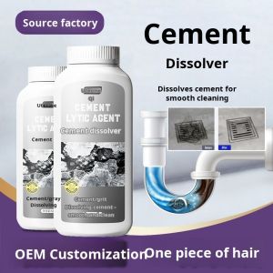 Cement dissolving agent Cement concrete unclogging agent Effective cement decomposition cleaning agent