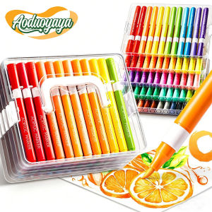 Aoduoyaya Art Markers Washable Acrylic Markers For Painting Drawing Paper Wood DIY for Kids Back To School Art Stationery
