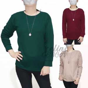 atasan kaos panjang wanita jaket wanita atasan lengan panjang waita kaos lengan panjang wanita murah