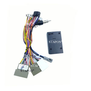 STAPON canbus for car stereo head unit High configuration model for Honda Nissan Mitsubishi Hyundai KIA 16pin power cord