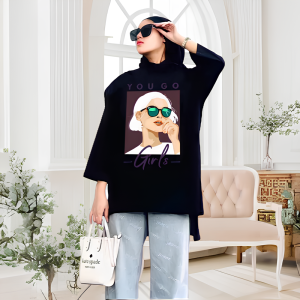 Baju Atasan Wanita Terbaru 2023 YOUGO BLOUSE KATUN COMBED 24S APL SABLON Kaos Lengan 7/8 Jumbo