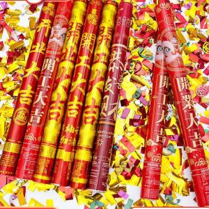 พร้อมส่ง พลุกระดาษ พลุมือ Paper Shoot เปเปอร์ชู๊ต พลุโชคดี เฮงๆ ปัง งานแต่ง งานเปิดบริษัท ปาร์ตี้ กระดาษพลุ กระดาษพลู - Lazada