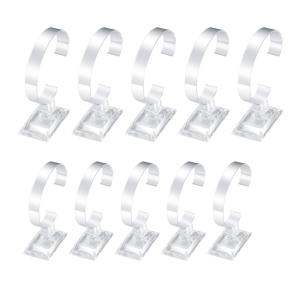5Pack C-shape Acrylic Watch Display Rack Watch Display for Home or Store Selling Shows S/L