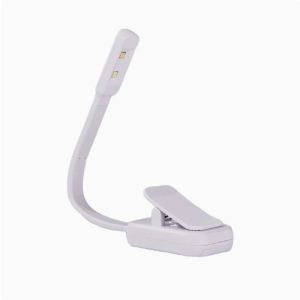 LED Book Light Bed Reading Portable Clip On Book Lamp with Stepless Dimming & 3 Colour Modes Battery-Powered/USB