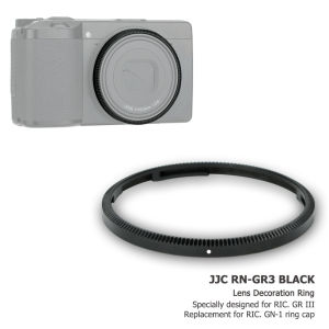 JJC GN-1 Metal Decoration Ring for RICOH GR3Colorful Lens Ring Dedicated for Ricoh GR III Replace Ricoh GN-1 Ring Cap