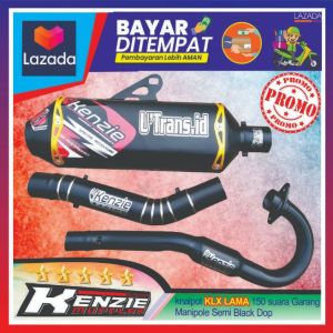 Knalpot Kenzie Exhaust Perfomance Blackdoff Klx 150 Dtracker 150 Crf 150 Wr 155 Full System