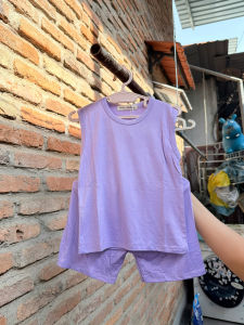 KIM103 Bộ ba lỗ trơn (10-26kg) bảng màu bé gái Minkymom thun lạnh siêu yêu