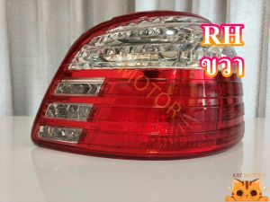 ไฟท้าย Toyota Vios ปี 2010 - 2012 โตโยต้า วีออส เสื้อไฟท้าย ไฟท้ายวีออส ไม่รวมขั้วหลอดไฟ เทียบแท้ CASP