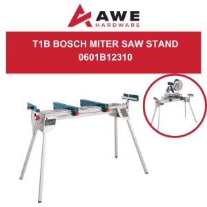 Bosch T1B Miter Saw Stand 2600mm Work Bench Folding Stand 0601B12310