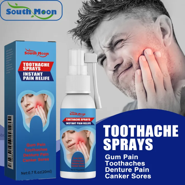 Xịt chống sâu răng Xịt Giảm Đau, Ê Buốt Răng, Ngăn Ngừa Sâu Răng, Giúp Hơi Thở Thơm Mát /Toothache Spray 20ml