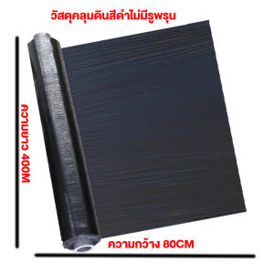 พลาสติกคลุมดิน 1.2ม.x400ม. พลาสติกคลุมแปลง พลาสติกดำ/เงิน พลาสติกกันวัชพืช กันวัชพืช ปลูกผัก ปลูกผลไม้ เกรดA ผสมUV (ไม่เจาะรู/เจาะเดี่ยว)