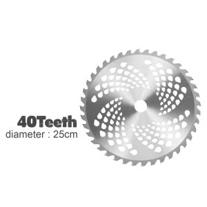 10 Inch Trimmer Head Grass Cutter Blade Pisau Mata Mesin Rumput Grass Trimmer Blade Accessories Lawn Mower Blade Brush