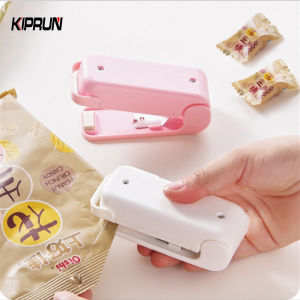KIPRUN เครื่องซีลความร้อนขนาดเล็กอุปกรณ์เสริมในครัวเรือนเครื่องซีลถุงพลาสติกสําหรับเก็บอาหารในครัวขนมผลไม้และผัก