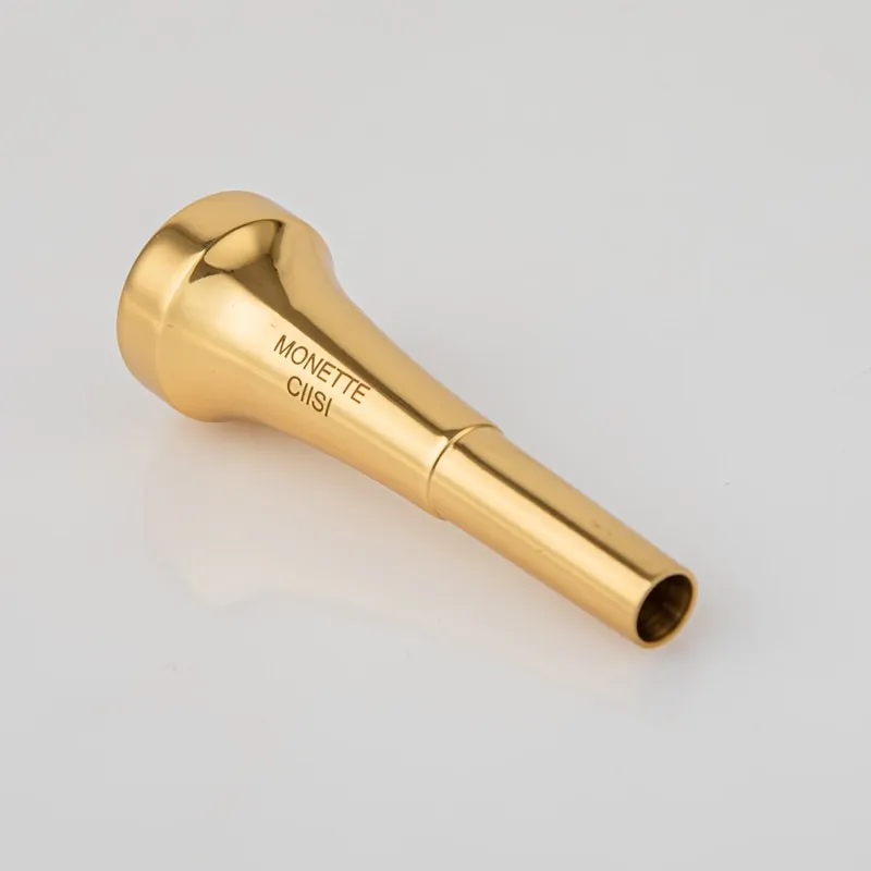 3C/5C/7C Trumpet Mouthpiece Music Instrument 7C Trumpet Brass Silver Gold  Plated