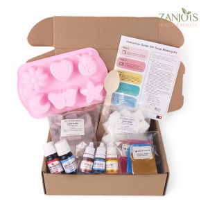 DIY Soap Making Kit for Kids Animals Buttefly Lady Bug Moon Hand or Body Soap
