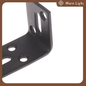 Warm Light Stainless Steel 90 Degree Angle Bracket Corner Brackets Joint Bracket Fastener Furniture Door Cabinet Screens Wall
