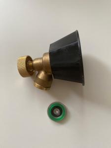 Nozel / spuyer / Ujung semprotan sprayer elektrik kuningan - Adjustable / dapat diatur kerapatan dan daya semprot