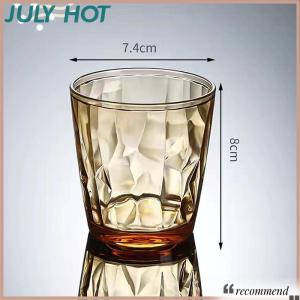 [JULYHOT] แก้วน้ำดื่มอะคริลิคแตกแก้วน้ำดื่มแชมเปญเบียร์ใช้ซ้ำได้ไม่แตกหักปลอดภัยสำหรับงานปาร์ตี้