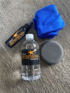 Pengkilap Body Motor Glossy Pengkilap Body Mobil Pelindung Cat Pengkilap Serbaguna 500 Ml Free Spon