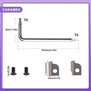 【CANAMEK】 DL30 Exchangable Parts Screwdriver Bit Multitools Plier Parts Hand Tools Sets Multi-Tool Pliers Accessories