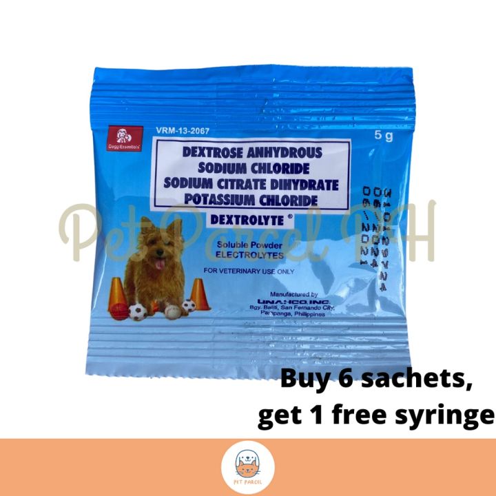 Dextrolyte Powder (per sachet piece) for Dogs Cats 5g
