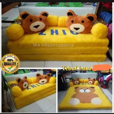 (FLASH SALE) KASUR LIPAT SOFABED INOAC 2 IN 1 KARAKTER TEBAL 10 cm