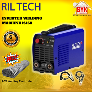 SYK RIL TECH IS168 Inverter Welding Machine Welding Set Metal Steel Mesin Welder Elektrik Kimpalan Free Gift