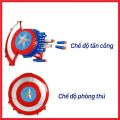 Khiên Captain America Khiên Đội Trưởng Mỹ, Đồ Chơi Siêu Anh Hùng Marvel Avenger Cho Bé. 