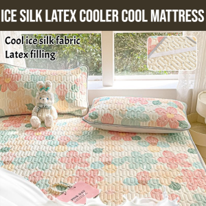 Ice Silk Latex Cooler Cool Mattress Summer Soft Pad Mattress Washable Baby Student Dormitory Dream Floor Mat