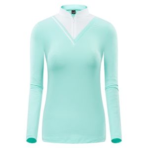 Top Fashion Womens Shirts Women Golf Shirt Fit Apparel Women Long-sleeved T shirt Ball Sun-protection Ropa Golf Clothes Table Tennis Shirt