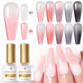BORN PRETTY 7ML Thermal Jelly Nude Nail UV Gel Color-changing Temperature Soak Off Nail Art Gel Polish UV Gel Varnish. 