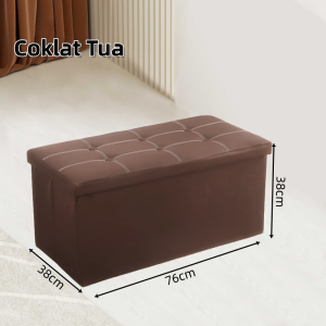 storage box kursi penyimpanan/box penyimpanan/kotak penyimpanan multifungsi/Kursi Lipat Tempat Penyimpanan Bangku