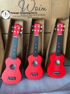 Đàn ukulele soprano 21 Inch màu đỏ  - Ukulele WOIM