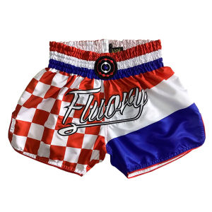 FLUORY MMA Boxing Shorts Fighting Muay Thai Shorts Boxer Training Sports High Quality Kick Boxing Fitness Athletic  Pants