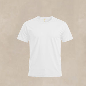 Kanvas Dri fit Tshirt for Men & Women Active Gym Clothes Mens T-shirts Tops Compression Shirt Quick-Dry Plain White