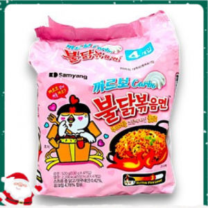 Samyang Buldak Korean Ramen - 4pcs/pck - Carbonara/Cream Carbonara/Quatro Cheese/Rosé/Jamppong/Stew