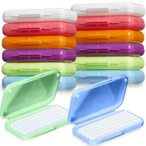 Braces Wax for Teeth 6/12 Pack Dental Care Orthodontic Wax for Braces Wearer (6 Pack Colorful) Oral Clear