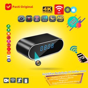 Kamera Tersembunyi wifi Spy cam CCTV Jam sensor Jam Meja Kamera Jam Unik Jam Kamera Spycam Kamera Hidden Cctv wifi Kamera Pengintai Jam Unik