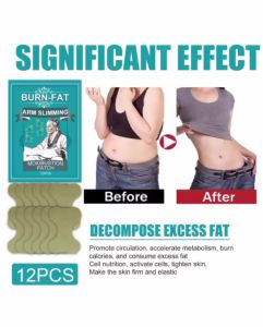 fat burner weightloss arm slimmingproduct ubat kuruskan badan dengan cepat herbal slim patch weight loss 排毒瘦身減肥產品12PCSMild and effective