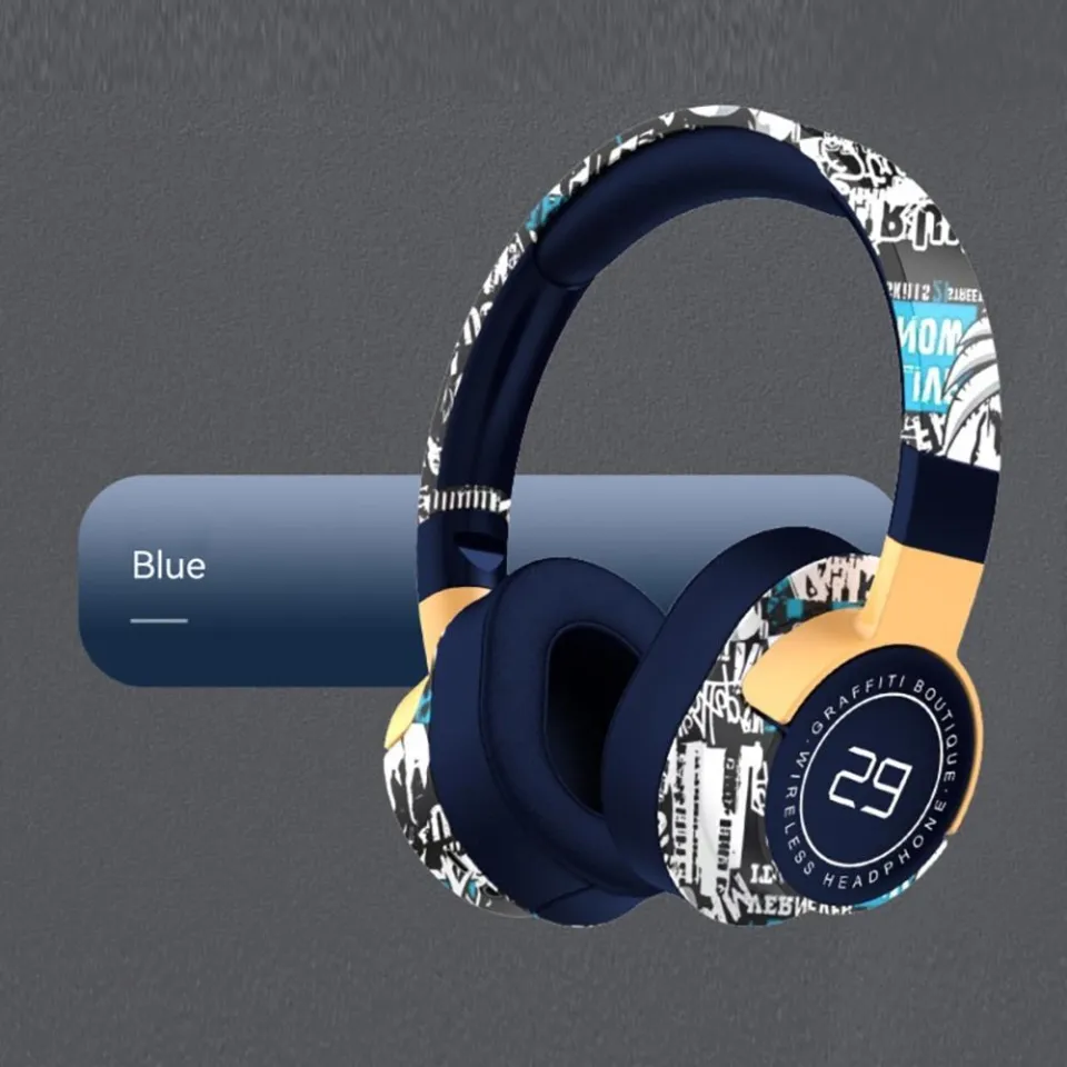 SN-29 Bluetooth Wireless Headphones – HiFi Stereo Over-Ear Headset